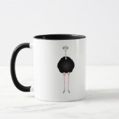 ダチョウ マグカップ (左)