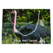 ダチョウ ラージペーパーバッグ (正面)