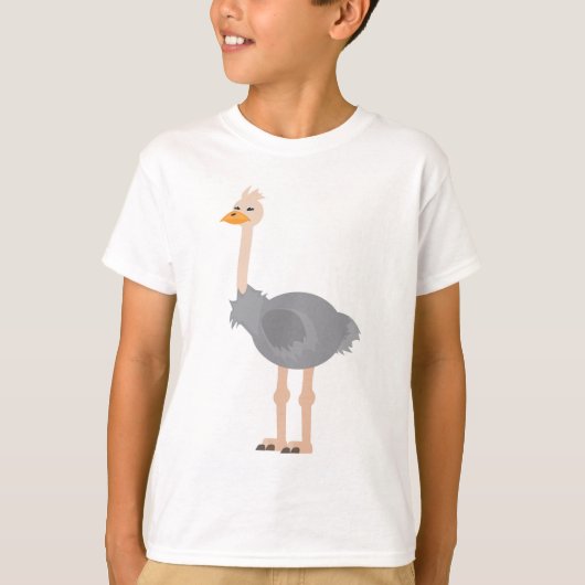 ダチョウ Tシャツ (正面)