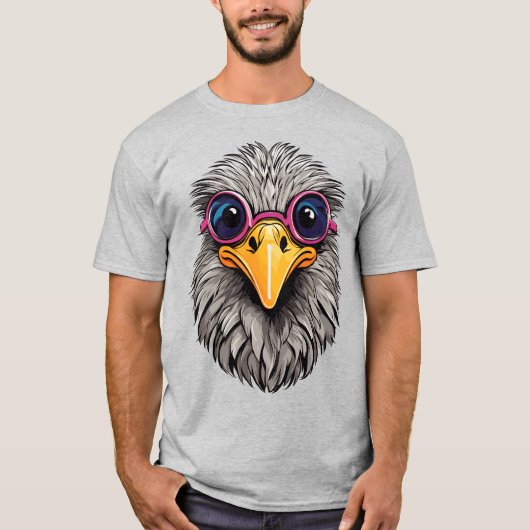 ダチョウ Tシャツ (正面)