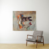 ダチ頭が切れるー犬 タペストリー (インサイチュ(横))