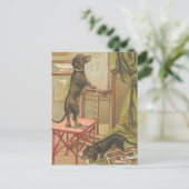 ダッいけなシュント葉書 ポストカード (スタンド正面)