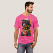 ダッおもしろいシュントかわいいラップのヒップホップRb Tシャツ (正面フル)