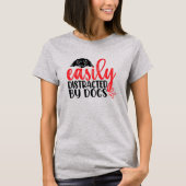 ダッおもしろいシュントに気を取られる Tシャツ (正面)