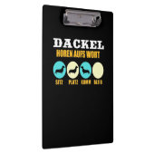 ダッおもしろいシュント犬との生活 クリップボード (右)