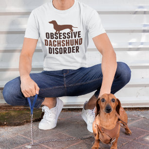 ダッおもしろいシュント犬の恋人 Tシャツ