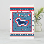 ダッおもしろいシュント花火7月4日BBQパーティー 招待状 (スタンド正面)