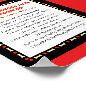 ダッおもしろいシュン学ドの物 ポスター (角)