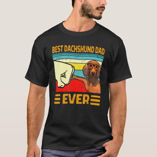 ダッおもしろい最高のシュントパパエバー Tシャツ (正面)