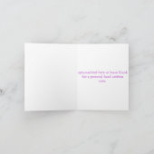 ダッお洒落シュンダニー大事な行事カード カード (内部)