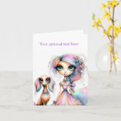 ダッお洒落シュンダニー大事な行事カード カード (黄色い花)