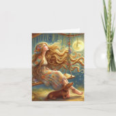 ダッお洒落シュントとガールのダウンロード カード (正面)