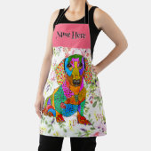 ダッお洒落シュンドッグフローラエプロン エプロン (インサイチュ)