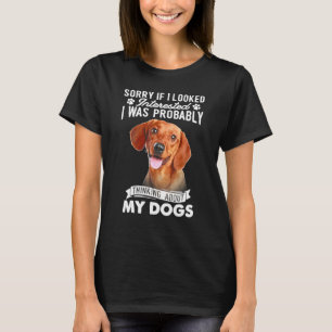 ダッもしシュに興味を考える持って申し訳ない Tシャツ