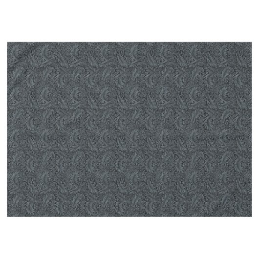 ダッエレガントク・ウィリアム・モリスによるラークスパー テーブルクロス (正面(横))