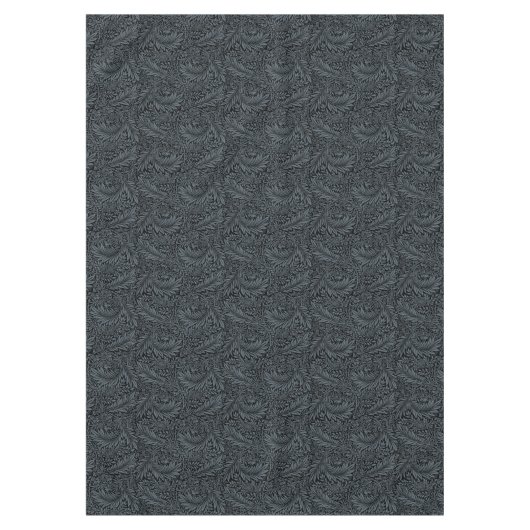 ダッエレガントク・ウィリアム・モリスによるラークスパー テーブルクロス (正面)