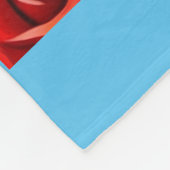 ダッカスタマイズシュントパピーカラフルフリースブランケット フリースブランケット (角)