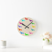 ダッカラフルシュント壁時計 ラウンド壁時計 (ホーム)