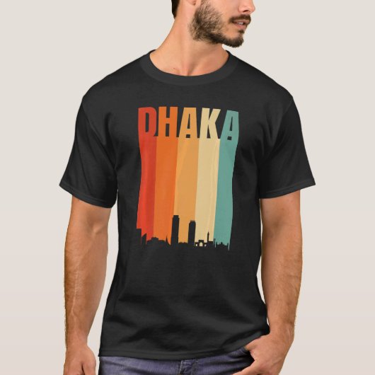 ダッカ・スカイライン Tシャツ (正面)
