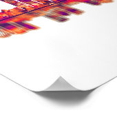 ダッカ・バングラデシュ・スカイライン ポスター (角)