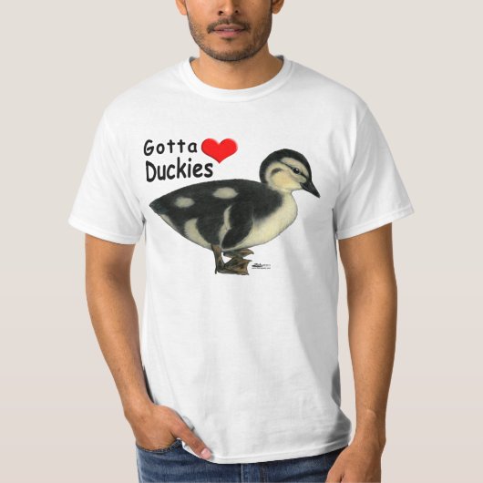 ダッキーが大好き Tシャツ (正面)