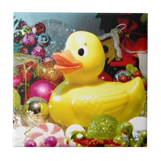 ダッキーのクリスマスI タイル (正面)