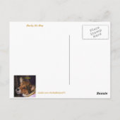 ダッキー（アヒルちゃん）ザ・ドッグ・ポストカード ポストカード (裏面)