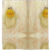 ダッキー（アヒルちゃん）シャワーカーテン | m3galleryStudio シャワーカーテン (正面)