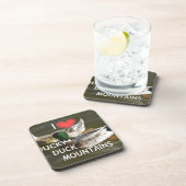 ダッキー（アヒルちゃん）ダック山。 コースター (右側)