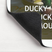 ダッキー（アヒルちゃん）ダック山。 マウスパッド (コーナー)