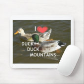 ダッキー（アヒルちゃん）ダック山。 マウスパッド (マウス)