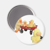 ダッキー（アヒルちゃん）フライヤー マグネット (正面/裏面)