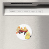 ダッキー（アヒルちゃん）フライヤー マグネット (インサイチュ (食洗機))