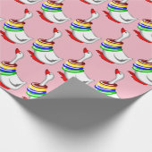 ダッキー（アヒルちゃん） ラッピングペーパー (角)