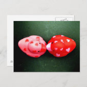 ダッキー(アヒルちゃん)ラブ ポストカード (正面/裏面)