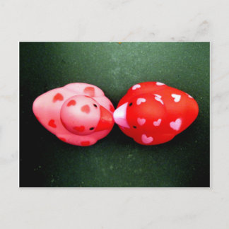 ダッキー（アヒルちゃん）ラブ ポストカード