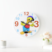 ダッキー（アヒルちゃん） ラージ壁時計 (ホーム)