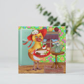 ダッキー（アヒルちゃん）招待状- SRF 招待状 (スタンド正面)