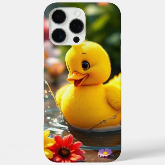 ダッキー(アヒルちゃん) Case-Mate iPhoneケース (裏面)