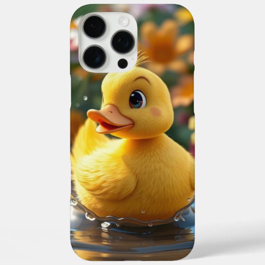 ダッキー（アヒルちゃん） Case-Mate iPhoneケース (裏面)