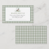 ダックおむつくじ 名刺 (正面/裏面)