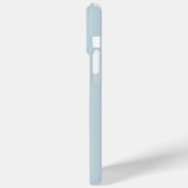 ダックおもしろいカスタム文字感じの生産性ブルー Case-Mate iPhoneケース (裏面 / 左)