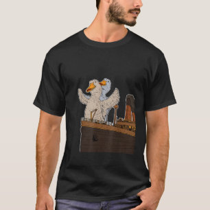 ダックおもしろいスゲーズパンミームメンズ女子おもしろいダック行く Tシャツ