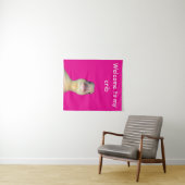 ダックおもしろいミーム：ようこそMy Crib Duck タペストリー (インサイチュ(横))