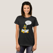 ダックおもしろいリーディングTシャツ Tシャツ (正面フル)