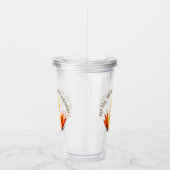 ダックおもしろい誕生日アクリルタンブラー アクリルタンブラー (右)