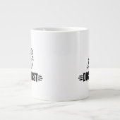 ダックおもしろい ジャンボコーヒーマグカップ (正面)
