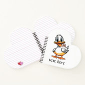 ダックおもしろい ノートブック (内部)