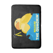 ダックおもしろい バスマット (正面縦)