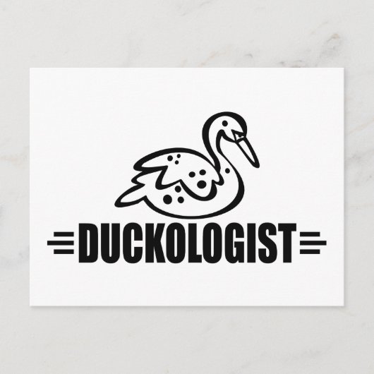 ダックおもしろい ポストカード (正面)